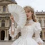 Quạt lông vũ Lolita ren múa gấp khiêu vũ, Sườn xám, sàn Catwalk