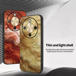 Ốp Lưng Cho Honor X9d X9C X9B Họa Tiết Da Đá Cẩm Thạch Dòng Da Cạnh Mềm Chống Rơi Vỏ Điện Thoại