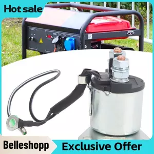 Belleshopp Rơle máy phát điện chạy xăng Hợp kim khởi động động cơ 2kw 3kw