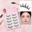 Lông mi giả phong cách ngọt ngào Sợi dày tự nhiên C Curl 7-12mm Chiều dài hỗn hợp để trang điểm hàng ngày