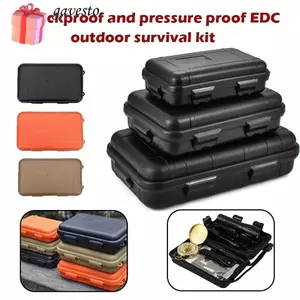 Hộp GAVESTO 1 Cái, Hộp Bảo Quản Du Lịch Ngoài Trời Kín, Hộp Đựng Cắm Trại Bằng Nhựa Kích Thước S / M / L Chống Thấm Nước