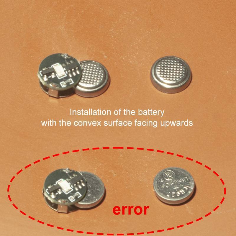 VHDD 1 Cái DIY Phụ Kiện LED Magnetron Switch Chiếu Sáng Chip Hoạt Hình Tay Phải Làm Plus Ánh Sáng Đồ Chơi Mô Hình Đèn Không Dây VN
