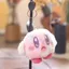 PS1 Kirby Plushie Hoạt Hình Dễ Thương Màu Hồng Anime Sang Trọng Cotton Túi Búp Bê Charm SP1