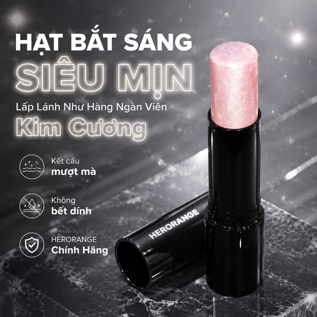 ⚡Bút tạo khối mắt tự nhiên siêu sáng |Stick highlighter kim cương lấp lánh bền màu |Bút mắt lâu trôi tự nhiên không nhòe