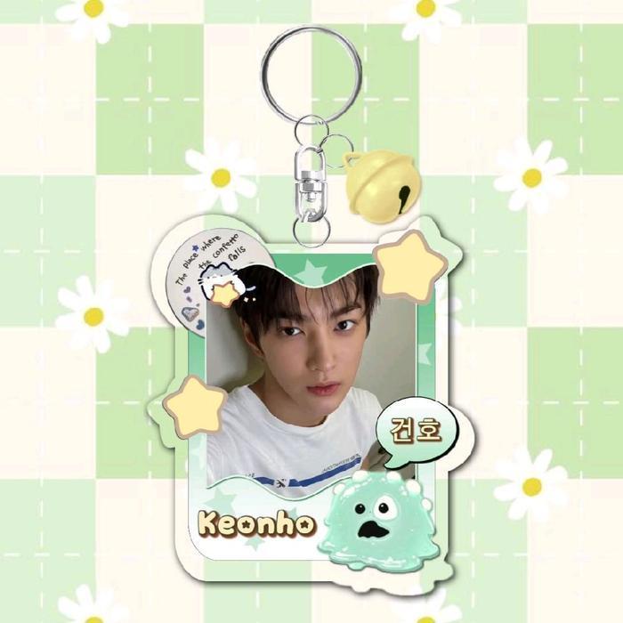 Cortis Keychain - Star PoyPoy FREE PHOTOCARD+STICKER (Baca Deskripsi) / Gantungan Kunci Cortis - Seonghyeon