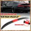 Cánh lướt gió ô tô đa năng, Cánh lướt gió phía sau có thể điều chỉnh Lip Roof Tail Wing Phụ kiện, Đen + Đỏ