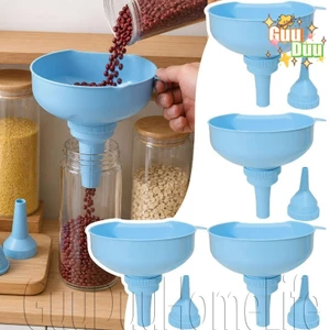 Bộ phễu PP mô-đun 5 trong 1 - Phễu làm đầy đậu nhà bếp - Phễu lọc đa đường - Phễu chuyển chất lỏng chống tràn - Phễu tiếp nhiên liệu trên ô tô / Giao hàng miễn phí