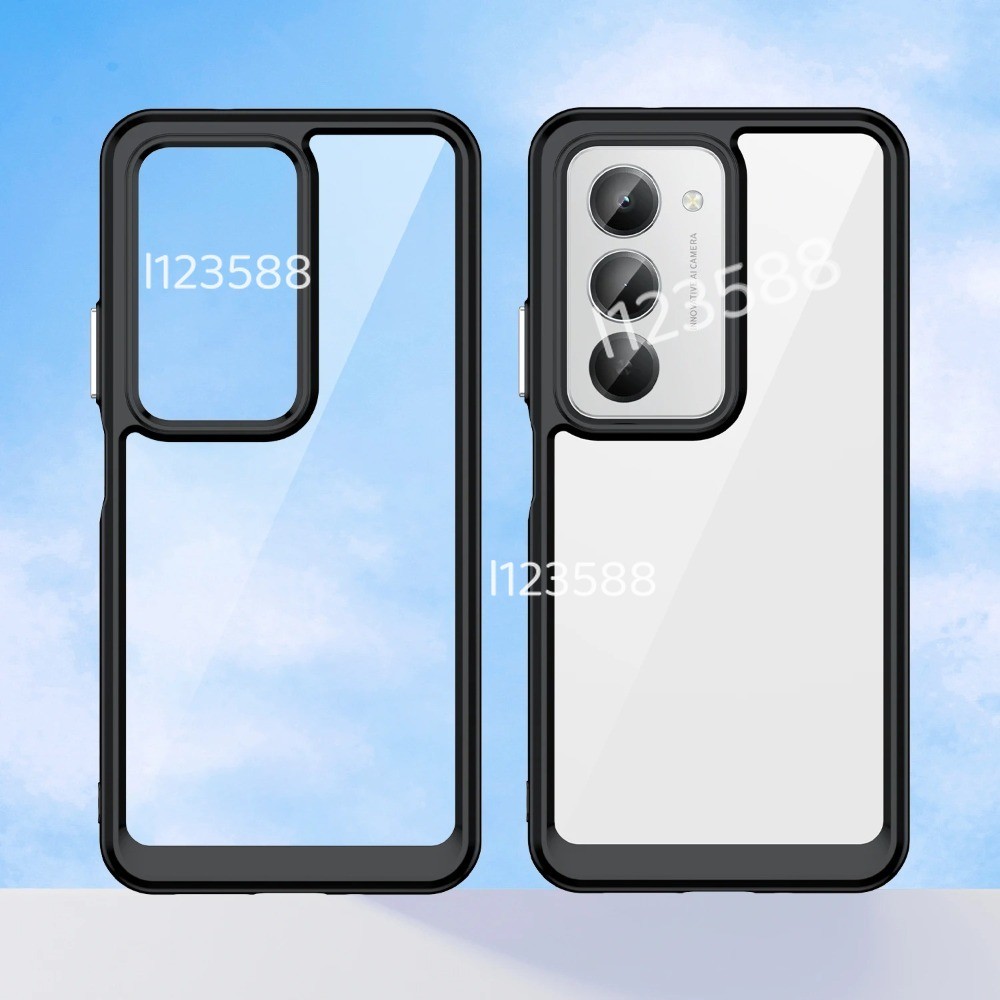 Dành Cho Poco M8s 5G Acrylic Nhiều Màu Sắc Ốp Lưng Cho Poco M8s 5G 2026 Xiaomi PocoM8s 5G Vỏ Điện Thoại TPU Mềm Chống Sốc Ốp Lưng