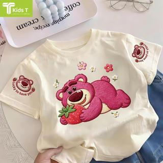 COD✅ (Hồ Chí Minh)Kids T Mall Áo phông tay ngắn In hình hoạt hình Áo Kiểu rộng và ấn tượng Trẻ em thời trang #VN16