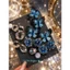 Set Charm Ánh Trăng Hồ Điệp Moonlight Butterfly Crystal Collection Bướm Xanh Hoa Đính Đá Pha Lê Cao Cấp