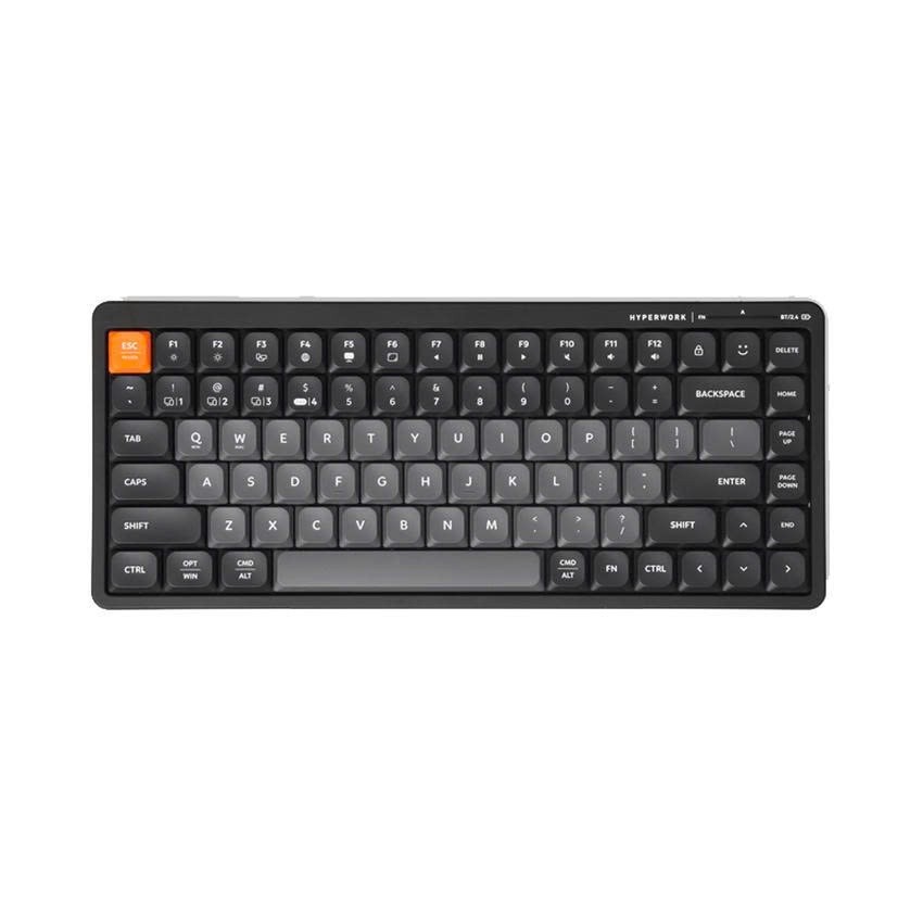Bàn phím không dây HyperWork SilentKey Mini HPW-TS01M - Bảo Hành Chính Hãng 12 Tháng
