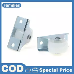 4 1 Inch Ngăn Kéo Bánh Xe Nhựa Định Hướng Bánh Xe Hướng Dẫn Nội Thất Ròng Rọc Nhỏ