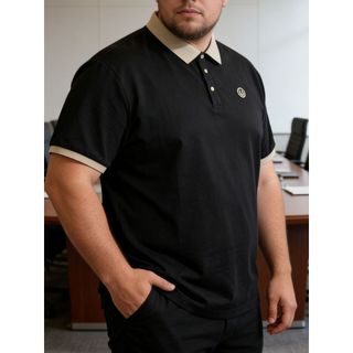 Plus Size 100-180KG Nam Làm Việc Tay Ngắn Thoáng Khí Mùa Hè Mỏng Oversize Áo Sơ Mi POLO