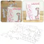 Scrapbooking Die-Cuts để làm thẻ dễ sử dụng cho đồ lưu niệm