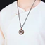 Ice Obsidian Khóa An Toàn Mặt Dây Chuyền Nam Nữ Vòng Cổ
