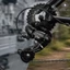 TY21 Derailleur phía sau cho xe đạp gấp tốc độ 6 / 7 / 8 / 21 Thiết kế lồng dài Hợp kim nhôm bền