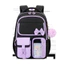 Schoolbag Học sinh tiểu học Trung học cơ sở Nữ sinh Ridge Bảo vệ Ba lô công suất lớn Chống thấm nước Nhẹ Nhiều ngăn