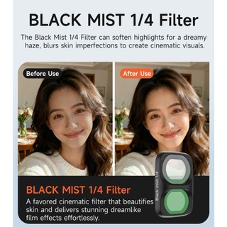 Dành Cho DJI Osmo Pocket 4P Lọc HD Chống Trầy Xước Có Thể Điều Chỉnh CPL Đen Mềm MCUV Chống Ánh Sáng Tác Hại ND / PL Lọc Pocket 4 Pro Phụ Kiện Máy Ảnh