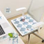 Đệm ghế làm mát 35x35cm gấp gọn chống nước dễ lau thoáng khí cho ghế văn phòng bàn học ký túc xá mùa hè ngồi lâu mát