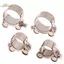 HL 304 Thép không gỉ mạnh mẽ Kẹp ống xả Air Water s Niêm phong bền bỉ Sửa chữa sức mạnh mạnh mẽ Dụng cụ hàn LMWU