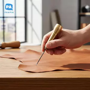 20 Bộ May Da DIY Tay Cầm Đồng Bộ Kim Awl Quà Tặng Lý Tưởng Cho DIY Craft Lovers VN