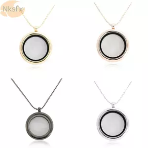 NKSFX Mồi Mặt Dây Chuyền Vòng Cổ DIY Quyến Rũ Pha Lê Nổi Trang Sức