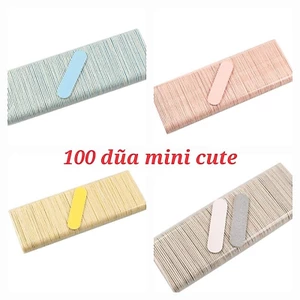 Dũa móng tay mini, sét 100 dũa móng tay, dũa nailbox