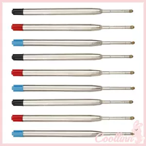 COO 9 Chiếc Kim Loại 1 Mm Bút Điểm Nạp Bút Bi Nạp Điểm Bút Nạp Lại Bút Nạp Lại