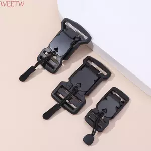 Khóa từ tính WEETW, Khóa tháo nhanh 20 / 25 / 32 / 38 / 50mm Khóa thắt lưng ba lô, Khóa dây đeo có thể điều chỉnh bằng nhựa Phụ kiện hành lý