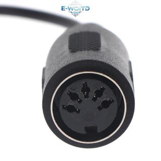 Cáp chuyển đổi TRS E-WOITD MIDI DIN 5 sang 3,5mm Bộ chuyển đổi âm thanh chống tĩnh điện bền linh hoạt cho bánh răng hiệu suất sân khấu E-WOITD