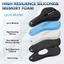 BUCKLOS Vỏ bọc ghế xe đạp mềm Silicone & Memory Foam MTB Xe đạp đường trường Đệm chống trượt Phụ kiện đi xe đạp