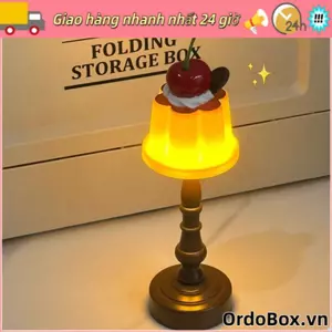 Đèn ngủ LED ORDOBOX, Đèn ngủ Pudding Mini, Quà tặng dễ thương Đèn ngủ không khí sáng tạo Phòng ngủ