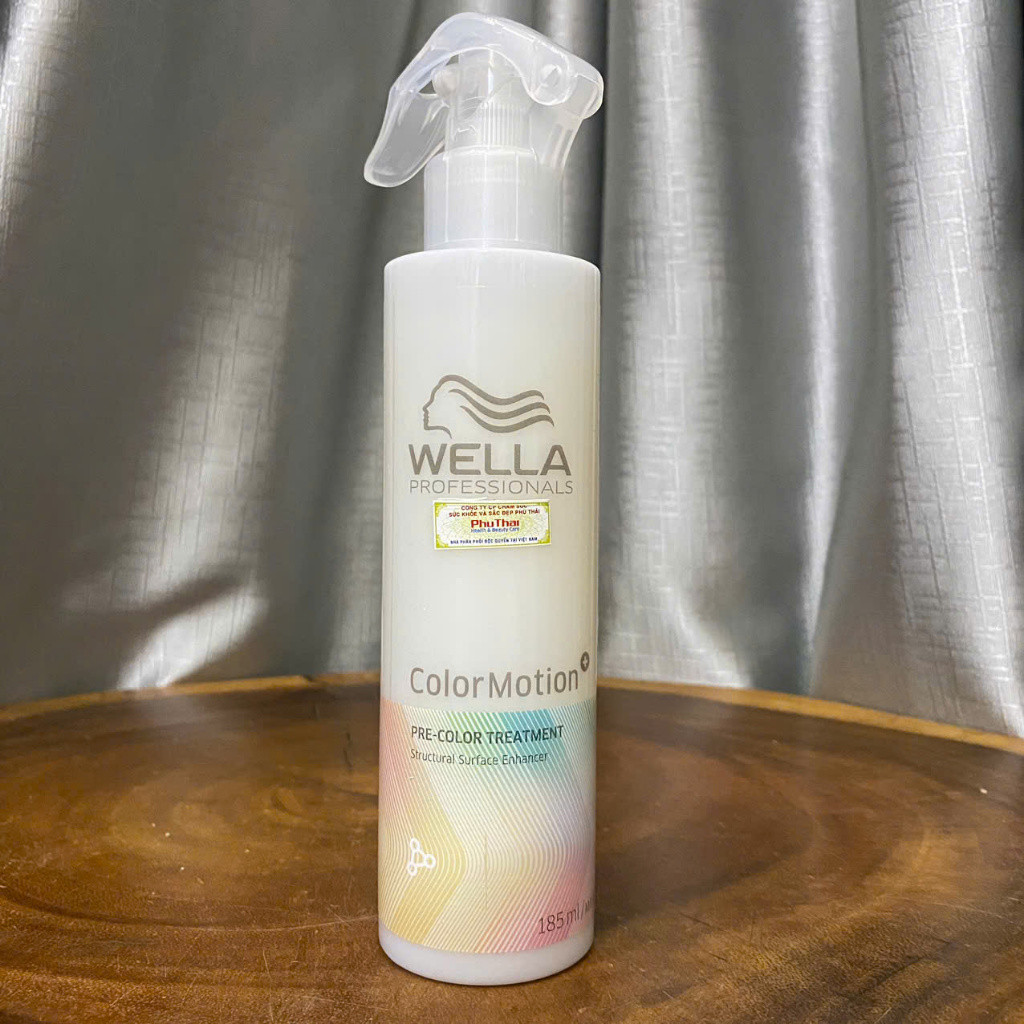Xịt dưỡng giữ màu tóc nhuộm Wella Color Motion Pre-Color Treatment 185ml [ MK ]