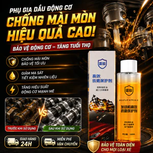 🔥Giá sốc🔥Chất chống mài mòn hiệu quả cao|Phụ gia dầu động cơ tăng lực|Chất bảo vệ động cơ chống mài mòn