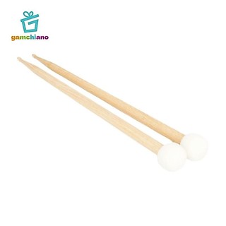 2 Miếng Trống Mallet Với Đầu Nỉ Đa Năng Đầu Nỉ Timpani Mallet Stick