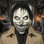 LACYESUK Mặt nạ đáng sợ Halloween, Vỏ bọc đầu chú hề xoắn ốc bằng cao su toàn mặt, Ma quái kinh khủng Mặt nạ hóa trang thực tế đáng sợ Tiệc lễ hội