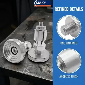 MAKY Xe Máy CNC Thanh Đầu Cắm Đa Năng Tay Lái Cuối Mũ Chống Trầy Xước Cho Hàng Ngày Đô Thị Riders VN