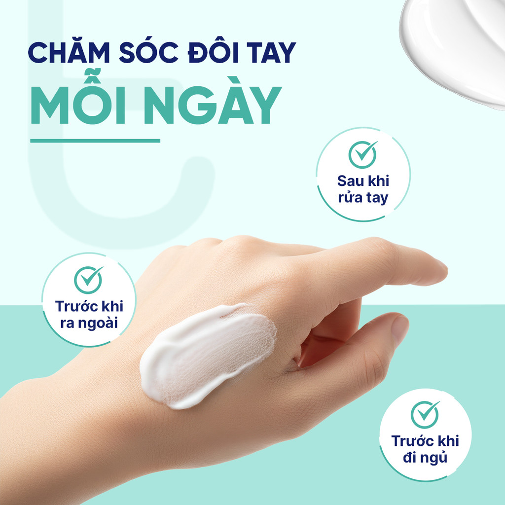 Combo 2 KEM Dưỡng Da Tay Và Móng EUBOS Giúp Mềm Mịn, Dưỡng Ẩm Tuýp 75ml X2