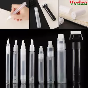 Phụ kiện bút sơn VVDZA Sử dụng lặp lại Thanh rỗng trong suốt bằng nhựa