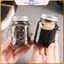 Bình thủy tinh Mini POWER 120ml có tay cầm để bảo quản nước ép cà phê Kích thước núm vú.