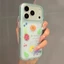 Fruit Series Ice Fog Frosted Phone Case cho iPhone 17 Pro Max 16 15 14 13 Vỏ bảo vệ chống sốc