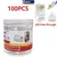MAKY 100 Chiếc Cat6 UTP FTP Mô-đun Cắm Cáp Mạng Đầu Nối Cho Dây Chắc Chắn Dây Ethernet Tốc Độ Cao Ứng Dụng LAN VN