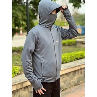 (HÀNG 2 LỚP) Áo chống nắng thông hơi 2 lớp cho nam và nữ.Chất vải mềm mịn,thoáng khí,áo có mũ to rộng,có che trán.