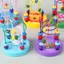 MJnmc Hạt Gỗ Con Lăn Coaster Mê Cung Đồ Chơi Giáo Dục Cho Trẻ Mới Biết Đi Học Sáng Tạo Vòng Tròn Tra Trò Chơi Lớp Học Mầm Non Sử Dụng Mới