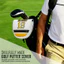 GOLF Club Cover Nối 18 Thêu Giữa Thanh Bảo Vệ Từ Tính Nắp Đệm Đồ Dùng GOLF
