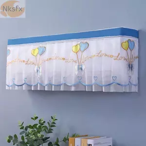 Vỏ chống bụi điều hòa NKSFX, Vỏ AC di động có thể giặt được, Rèm chống gió treo tường nhẹ chống bụi hộ gia đình