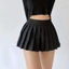 Mùa Hè Mới Phiên Bản Hàn Quốc JK Đại Học Phong Cách Cao Cấp Màu Nguyên Chất Xếp Ly Mini Váy Gia Vị Cô Gái Thường Ngày Váy Ngắn Cho Nữ