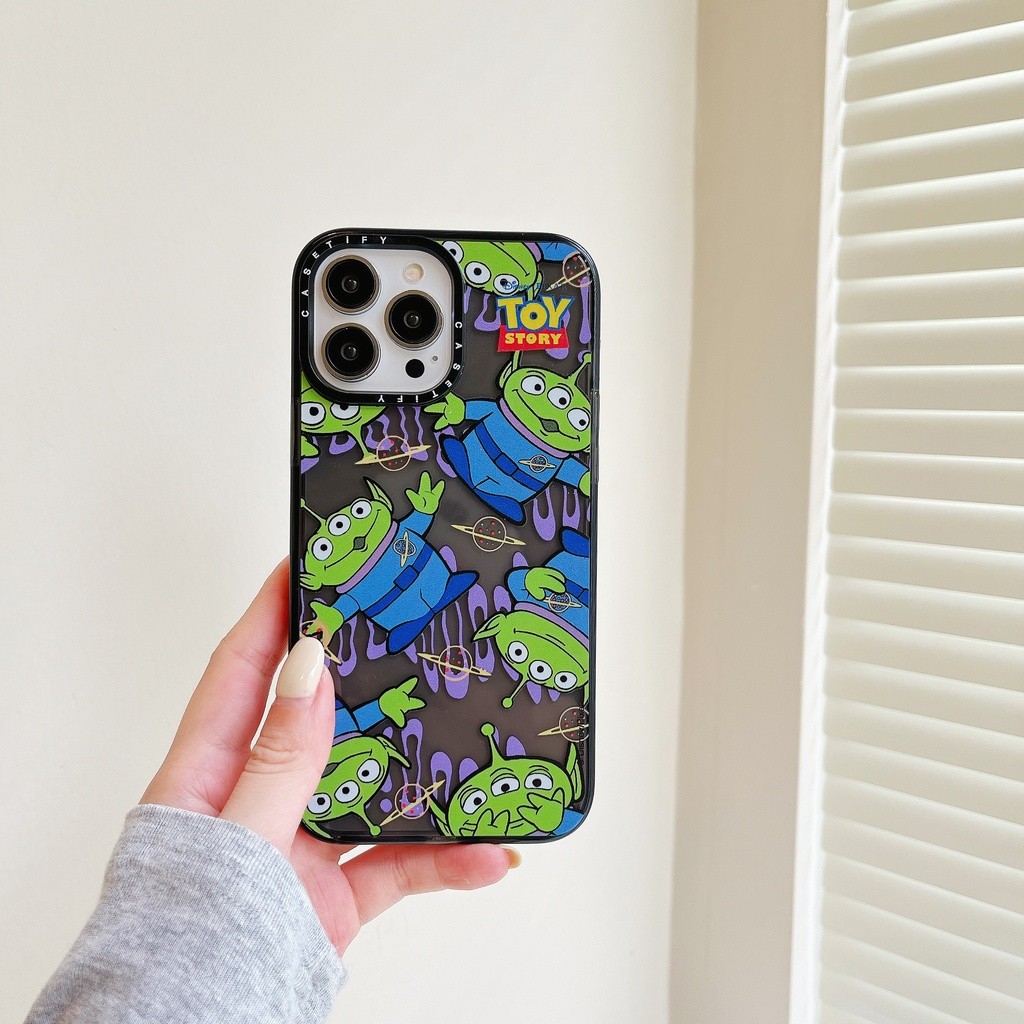 CASET Toy Story Woody Buzz Lightyear Lotso Aliens Vỏ mềm hoạt hình Vỏ tương thích cho iPhone 16 Pro Max Plus 15 / 14 / 13 / 12 / 11 / X / XS / XR / SE / 8 / 7 / 6