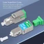 Bộ chuyển đổi BORAGETE SC / UPC Nam sang SC / APC Nữ, Bộ chuyển đổi sợi quang SM 9 / 125 1200nm sang 1600nm, Bộ chuyển đổi kết nối tổn thất thấp cách ly tuyệt vời Hiệu suất cao Truyền dữ liệu