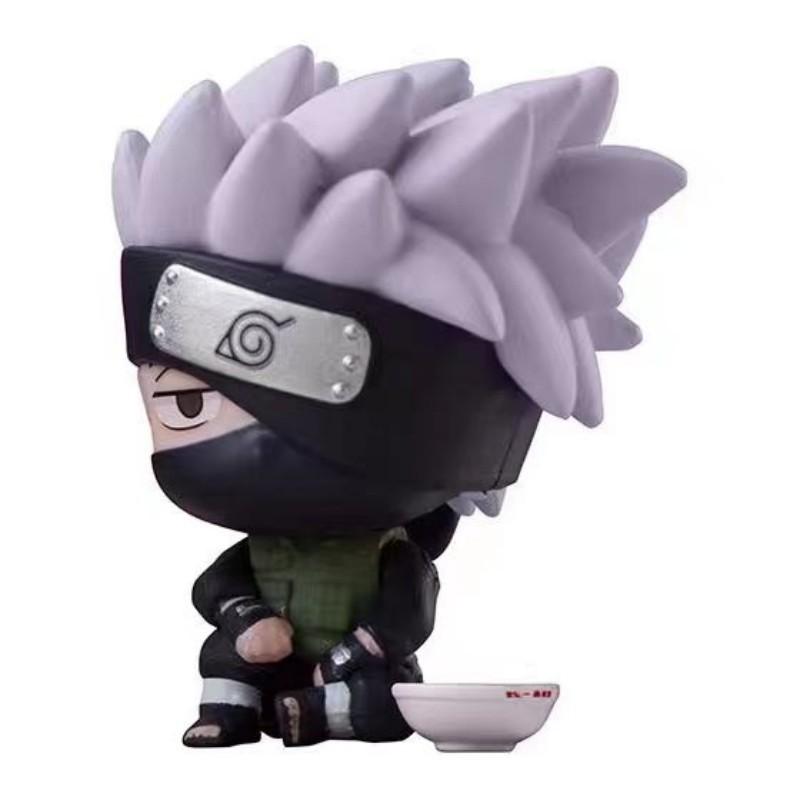 [BTF] Hàng có sẵn BANDAI Gashapon Naruto Ichiramen Trang trí kiểu chờ đợi Naruto Sasuke 5MEC